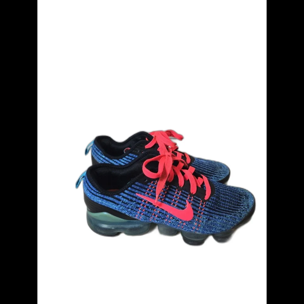 Nike Air Vapormax Flyknit 3 Blue Fury Mesh BQ5238-401 Size 5.5y